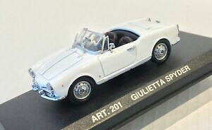 yzzr[@͌^ԁ@ԁ@[VOJ[ At@IXpC_[detailcars 143 alfa romeo giulietta spyder blanc neuve