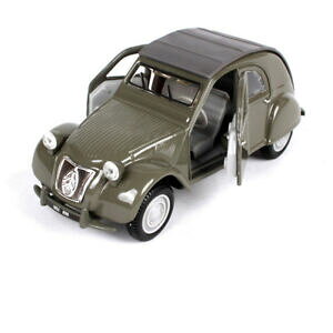 yzzr[@͌^ԁ@ԁ@[VOJ[ O[VgGfRNVburago 132th green 1952 citroen 2cv classical car vehicles model collection