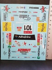 �y���������z�z�r�[�@�͌^�ԁ@�ԁ@���[�V���O�J�[ �f�J�[���|���g�K���R�����hdecals 124 mitsubishi evo x 101 teodosio portugal 2017 colorado vv24006