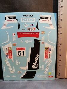 yzzr[@͌^ԁ@ԁ@[VOJ[ fJ[VR_t@rA[|gKRhdecals 132 skoda fabia r5 51 ptaszek rallye portugal 2017 colorado vv32002