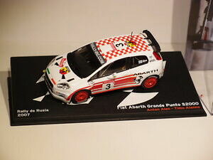 �y���������z�z�r�[�@�͌^�ԁ@�ԁ@���[�V���O�J�[ �l�b�g���[�N�t�B�A�b�g�A�o���g�O�����f�v���g�����[ixo altaya fiat abarth grande punto s2000 rally rusia 2007 143