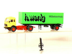 【送料無料】ホビー 模型車 車 レーシングカー スーツケースoroskopf 446 rmm mb 1217 ls valise semiremorque h peu mobelvertrieb 187 ovp