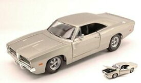 【送料無料】ホビー　模型車　車　レーシングカー シルバーモデルdodge charger rt 1969 silver 125 model maisto
