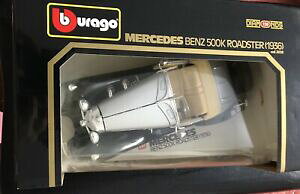 yzzr[@͌^ԁ@ԁ@[VOJ[ ZfXxc[hX^[XP[Vo[burago 1936 mercedes benz 500k roadster cod3020 scale 120 silver