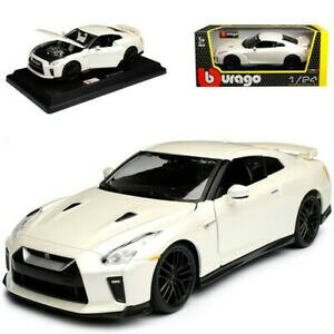 yzzr[@͌^ԁ@ԁ@[VOJ[ XJCCzCgfo[Wnissan skyline gtr r35 coupe blanc modele ab 2008 version 2017 124 bburago m
