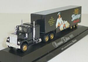 【送料無料】ホビー 模型車 車 レーシングカー ジャンボスーツケースセミトレーラoトウヒボックスherpa 183529 gmc jumbo valise semiremorque kostritzer spruce 187 neuf dans sa boite