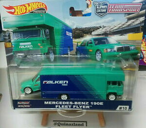 yzzr[@͌^ԁ@ԁ@[VOJ[ zbgzC[`[gX|[gZfXxct[gtC[hot wheels team transport mercedesbenz 190e fleet flyer 10