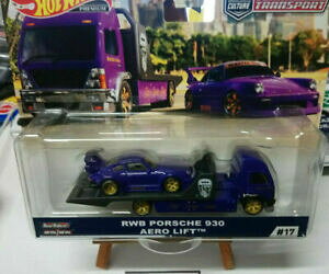 yzzr[@͌^ԁ@ԁ@[VOJ[ zbgzC[`[gX|[g\tgEFACZX|VFGAtghot wheels team transport rwb porsche 930 aero lift 17