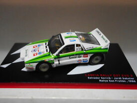 【送料無料】ホビー　模型車　車　レーシングカー ランチアラリーラリーサンネットワークlancia rally 037 rally san froilan 1986 servia altaya ixo 143