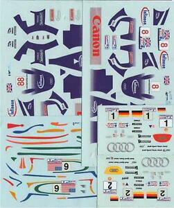 【送料無料】ホビー 模型車 車 レーシングカー デカールアウディパートコロラドdivers decals 143 audi r8 part 2 colorado dcv006