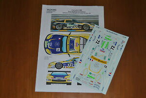 �y���������z�z�r�[�@�͌^�ԁ@�ԁ@���[�V���O�J�[ �f�J�[�����l�b�T���X�R���x�b�g���}��decal 124 renaissance reftk25001 corvette c6r 24h le mans 2007