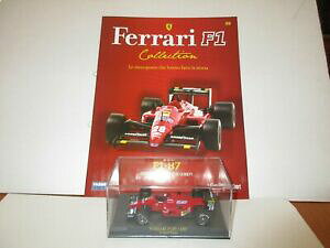 yzzr[@͌^ԁ@ԁ@[VOJ[ tF[xK[tF[RNVRferrari f1 87 1987 28 berger ferrari f1 collection 143 con fascicolo fabbri