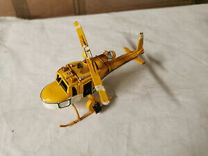yzzr[@͌^ԁ@ԁ@[VOJ[ wRv^[modelisme artisanal metal helicoptere jaune