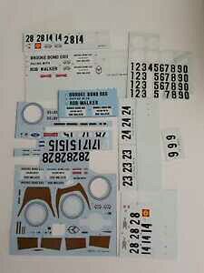 yzzr[@͌^ԁ@ԁ@[VOJ[ [^XuEH[J[XebJ[decalques mfh pour lotus 72 rob walker, hill en 120