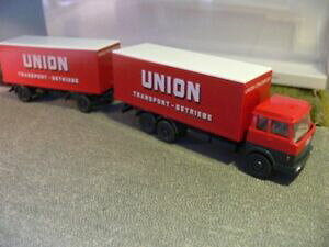 【送料無料】ホビー 模型車 車 レーシングカー スーツケースユニオン187 wiking hanomag henschel valise poids union 0457 01