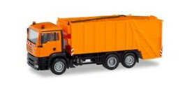 【送料無料】ホビー　模型車　車　レーシングカー トラックuオレンジherpa camion steyr sta pressmullwagen kommunal orange 311656