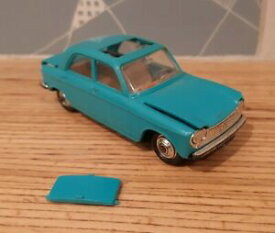 【送料無料】ホビー　模型車　車　レーシングカー プジョープラスチックサムネールles miniatures de norev * peugeot 204 * plastique n5 bleu turquoise