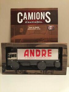 【送料無料】ホビー 模型車 車 レーシングカー ????アンドレ????トラック???? 143 daf a 2600 andre camions dautrefois altaya n29 ????
