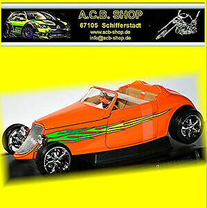 yzzr[@͌^ԁ@ԁ@[VOJ[ tH[hRNVIW^bNJbgford convertible coupe 1933 shyne rodz collection orange metallic 118