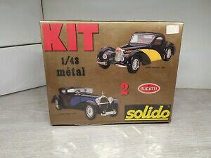 �y���������z�z�r�[�@�͌^�ԁ@�ԁ@���[�V���O�J�[ ���^���L�b�g���C�����u�K�b�e�Bnouvelle annoncesolido 143 kits metal bugatti royale plus atalante