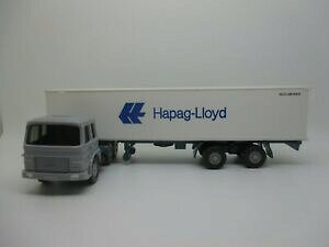 【送料無料】ホビー 模型車 車 レーシングカー wiking man camion conteneur hapag lloyd ssk63