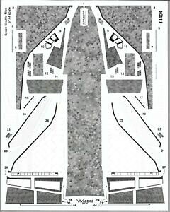 yzzr[@͌^ԁ@ԁ@[VOJ[ fJ[Xy[XVg^CXebJ[warbird decalques navette spatiale carreau decalques en 1144 04