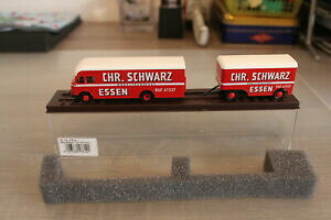 【送料無料】ホビー 模型車 車 レーシングカー スーツケースレッドボックスbrekina magirus pluto meubles valise hz rouge chr noir manger neuf dans sa boite