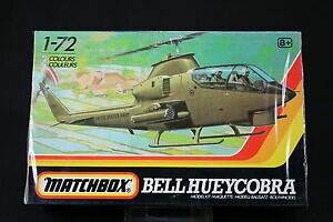 yzzr[@͌^ԁ@ԁ@[VOJ[ }b`{bNXwRv^[xyn075 matchbox 172 maquette helicoptere pk9 bell ah1g hueycobra