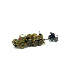 yzzr[@͌^ԁ@ԁ@[VOJ[ Nbvg[[pbNfXvbhsolido krupp etale l2h143 avec remorque pak 35 36 modele de vehicule solido 172