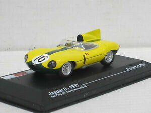 yzzr[@͌^ԁ@ԁ@[VOJ[ WK[}{bNXlbg[Njaguar d en jaune, no 16, 24 h le mans 1957, neuf dans sa boite, ixoaltaya, 143