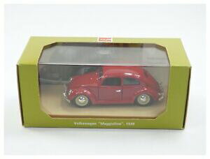 �y���������z�z�r�[�@�͌^�ԁ@�ԁ@���[�V���O�J�[ ���I�r���e�[�W���f���t�H���N�X���[�Q��vintage rio modele moule volkswagen maggiolino 1949 voiture en rouge mib