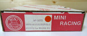�y���������zMINI RACING No.oo72 1981����BMW M1 Sauber Gr5�z���C�g���^���E�L�b�g1:43�����g�܂��܂��BMINI RACING No.oo72 1981 Le Mans BMW M1 Sauber Gr5 Whit