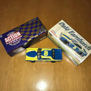 �y���������z�F�A�N�V�������̂��܂����̏[�d��̃f�C���E�A�[���n�[�g1:24 ACTION 1998 1975 #8 DODGE CHARGER 10000 RPM DALE EARNHARDT SR MIB