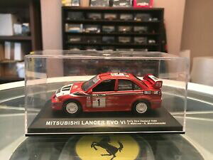 yzIXO񕜎ԎW1/43VGCOHT[EvoAVIj[W[hT.MakinenIXO Rally Car Collection 1/43 VGC Mitsubishi Lancer Evo VI New Zealand T.Ma