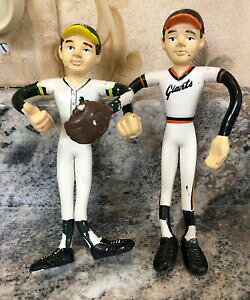 �y���������z�싅�Ȃ��邾���V�g���l��2 Vtg 1981 Amscan Inc. - MLB Baseball Bendable Poseable Angels Giants Figures