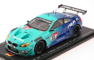 yzfJ[K1:43Xp[NEfBMW M6 GT3AN.33 5Ԗڂ24HNURB.2019 DumModel Car Scale 1:43 Spark Model BMW M6 GT3 N.33 5th 24 H NURB.201