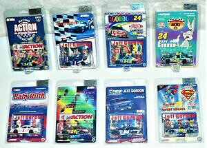 �y���������z�̃W�F�t�S�[�h���A�N�V�������[�V���O����i�i��jNASCAR - JEFF GORDON -1998-2001 ACTION Racing Limited Collectable (8) Cars