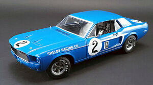 �y���������zACME 1968�V�F���r�[�E���X�^���O#2�_���ԗ֕t���S�ˁA1/18ACME 1968 Shelby Mustang #2 Dan Gurney 1/18
