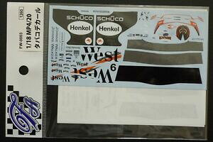 yzF'ArteficefB[Lfufw-0003 1/18mclaren mp4/20F'Artefice decals f 'fw-0003 1/18 mclaren mp4/20