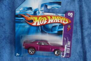 �y���������z�z�b�g�z�C�[���̃��b�h���C���|���e�B�A�b�N�~���g����Hot Wheels RED LINE 1969 PONTIAC FIREBIRD mint  carded c2006