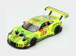 �y���������z�|���V�F�O�A�e�}�����̃O�A�e�}�����E�}�J�I�ɃX�p�[�N�F���[�g��Porsche 911 996 Gt3 R #911 Fia Gt World Macau 2018 Vanthoor SPARK 1:18 18SA021 M