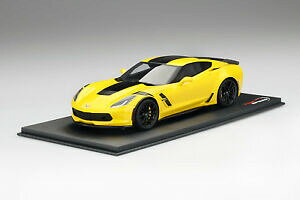 yzgbvXs[h̃V{[RxbgOhX|[c[VOCG[Top speed chevrolet corvette grand sport racing yellow 1/18
