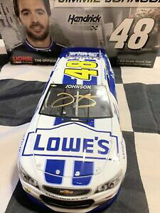 �y���������z�W�~�[�W�����\���S�[���h�T�C������W�~�[�W�����\�����c2013 Jimmie Johnson Gold Autographed Jimmie Johnson Foundation 1/24