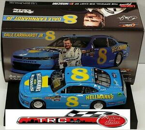 �y���������z�f�C���E�A�[���n�[�g�W���j�A���̃_�[�����g���̒��M�T�C������V�{���[Dale Earnhardt Jr 2019 Lionel #8 Hellmann's Darlington Autographed Chevy 1/24