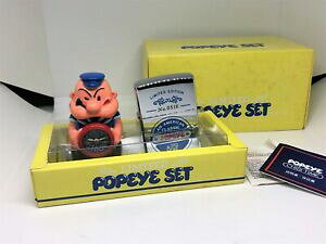 �y���������z�󏭁I�V��������Ń|�p�C���C�^�[�}�N���b�N�ݒ荆Rare! New ZIPPO 1997 Limited Edition POPEYE Lighter  Figure Clock Set No.0516
