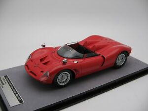 スケールの赤を押しレーシング1 18 Scale Tecnomodel Bizzarrini P538 Press Red Racing 1965 - TM18-97C