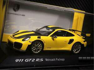 yz|VFpbP[WʒXp[NPorsche 911 Gt2 Rs Weissach Package 991.2 1/43 Special Order Spark