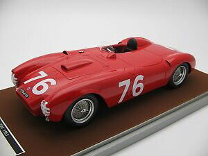 �y���������z�X�P�[���̃����`�A�X�p�C�_�[�^���K�t�����I1/18 Scale Tecnomodel Lancia D24 Spyder Targa Florio 1954 - TM18-43D