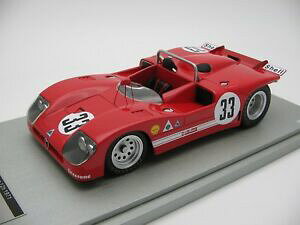 �y���������z�X�P�[���̃A���t�@�����I�Z�u�����O1/18 Scale Tecnomodel Alfa Romeo T33/3 Sebring 12h 1971 - TM18-50D