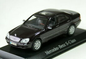 【送料無料】ベンツクラスモデル（年・：、Mercedes-Benz S-CLASS S500 - Model W220 Year 1998-2002, M.1 : 43, Aubergine-Met